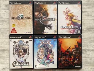 SONY PS2 Shadow Hearts 1 2 From The New World & Ar Tonelico 1 2 & 7 Seven Set