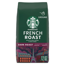 Starbucks French Roast Dark Ground Coffee - 12 Oz