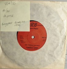 Tubeway Army Are Friends Electric? Vinyl Record 7" VG+/VG BEG 18 1979
