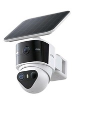 AOSU SolarCam T2 Pro 2-Cam Dual Solar Wi-Fi Wireless Outdoor 2K Local Storage
