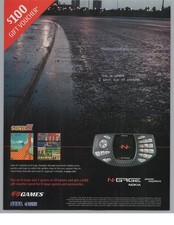 Nokia N-Gage SonicN Sega EB Games Gaming Magazine Ad 2003 Retro Vintage