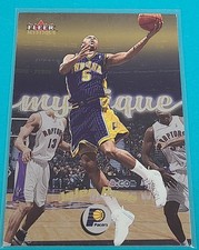 2000 Fleer Mystique    #56 Jalen Rose Indiana Pacers Basketball Card Q5