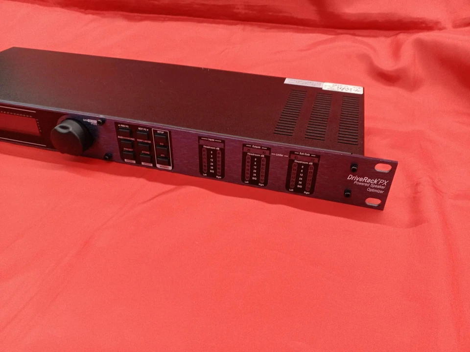 DBX DriveRack PX Powered Speaker Optimizer 2-In 2-Out Auto-EQ Feedback Suppress - Image 3 of 4