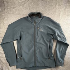 Macpac Jacket Mens M Blue Full Zip Hiking Outdoor Fleece 6th Sense Camping Adult