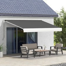 Image of 4 x 3(m) Electric Awning, Half Cassette Retractable Sun Canopies