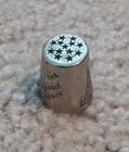 Souvenir Thimble -Phila, PA - Silver Metal - Liberty Bell - Collectible — photo 1