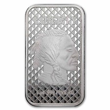 1 oz Silver Bar - Buffalo 99.71 per troy oz