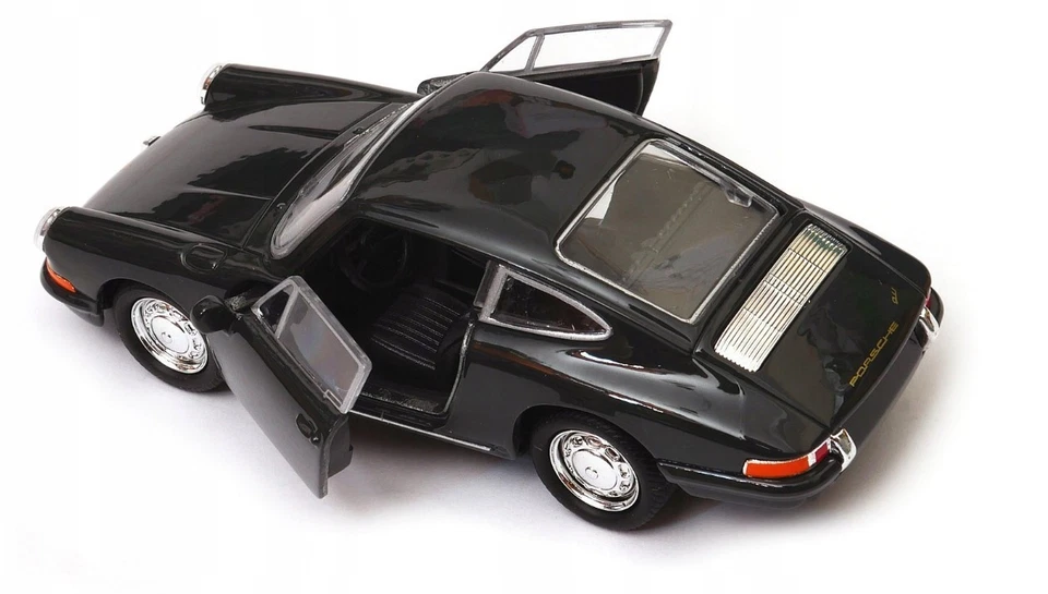 Welly 1969 Porsche 911 Gray 1:34 1:39 Scales 4.5 Inch Car US IMPORT DUTIES PAID - Image 3 of 4