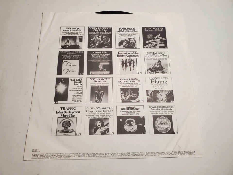 Crystal Gayle классический кристалл + Голливуд Теннесси виниловая пластинка комплект страны - Изображение 4 из 4