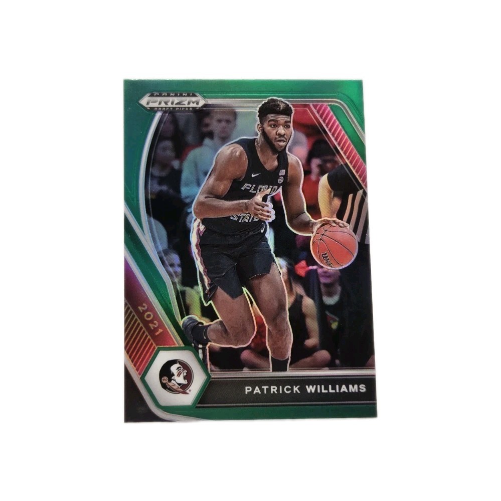 2021-22 Panini Prizm Draft Picks - Patrick Williams #47 Green Prizm