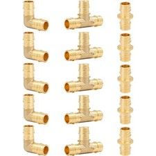 15 Pack Pex A Expansion Fittings 3/4
