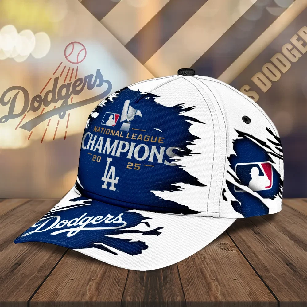 Dodgers 2025 National League Champions Classic Cap