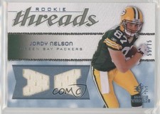 2008 SP Rookie Threads Sideways A Pattern 55/75 Jordy Nelson #RT-JN 0c6