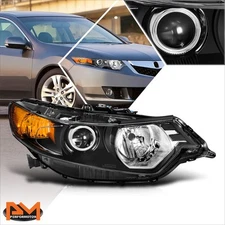 For 09-14 Acura Tsx Factory Style Right Side Projector HID Headlight Lamp Black