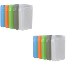 10 pcs Hard Drive Protective Boxes Anti-Shock Hard Drive Storage Cases