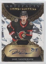 2023 Upper Deck Artifacts Signs of Success 23/49 Jake Sanderson #SOS-JS Auto ht1