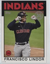 2021 Topps Topps.com Online Exclusive 5x7 /49 Francisco Lindor #86B-66 0au4