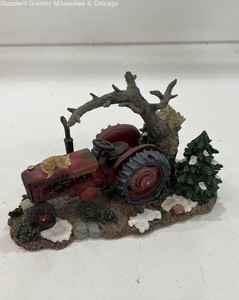 Department 56 Yesterday's Tractor Seasonal Holiday Christmas Decoration