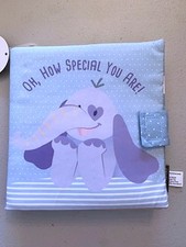 DEMDACO Oh How Special You Are Elephant Cloth Activity Book 7x7 New