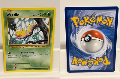 Weedle 5 NEAR MINT Evolutions 108 Pokemon