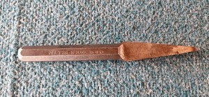 Mayhew 3/8" Cape Chisel 7" Long, Made In USA! Grind Marks. See Photos!