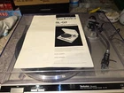 TECHNICS Direct Drive SL-Q2 Turntable Tested Works Must See with Manual