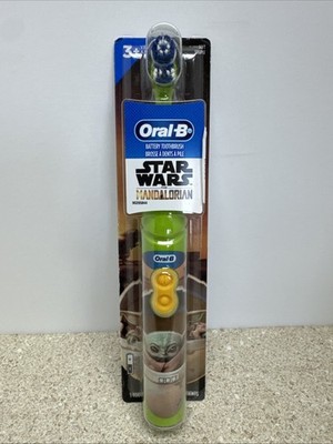 ORAL-B  - STAR WARS MANDALORIAN KIDS POWERED TOOTHBRUSH SOFT BRUSH - A020630