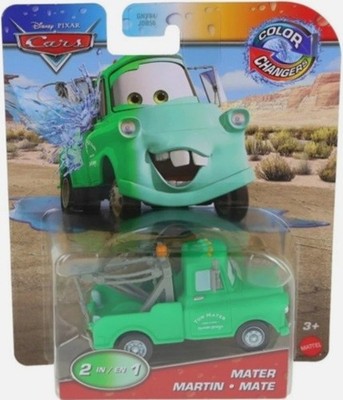 MATER  - Brand New COLOR CHANGERS Disney Cars Mattel 1:55 Auto Farbwechsel Hook
