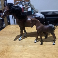 Grand Champions Appaloosa Mare & Foal Starlette & Starfinder Model Horses