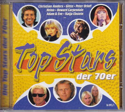 -0868 - Top Stars der 70er - Schlager -CD-  nahezu neuwertig