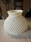 Vintage Lamp Shade Milk Glass Hobnail