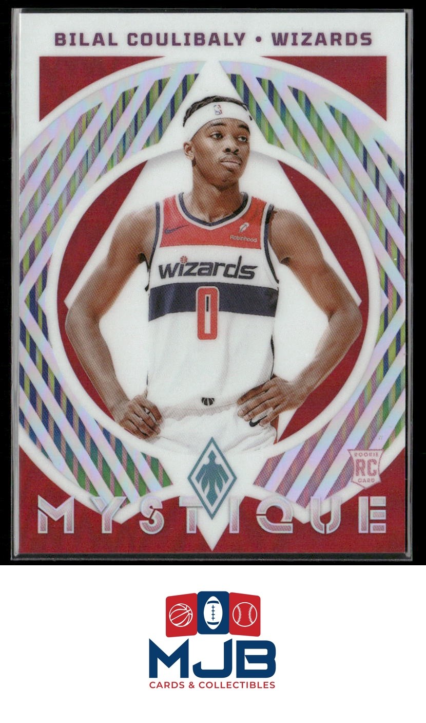 2023-24 Panini Phoenix Bilal Coulibaly Mystique Red #124/125 #3 Wizards