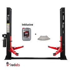 2 Säulen Kfz Hebebühne 4200kg 380V halbautomatisch - All inclusive - REDATS