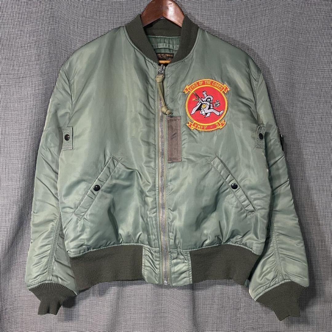 BUZZ RICKSON'S MA-1 Custom Patch Size L Japan - image 1