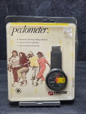 Precise International Analog Dial Pedometer 25235 New Old Stock Made in USA