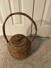 VINTAGE 1970’s SOLOMON ISLANDS  LIDDED BASKET — photo 2