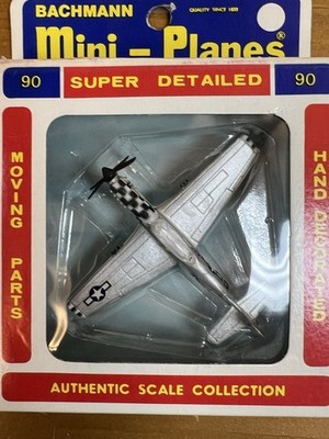 Bachmann Mini-planes #90 P-51 Mustang 1:250 Scale #8390 | eBay