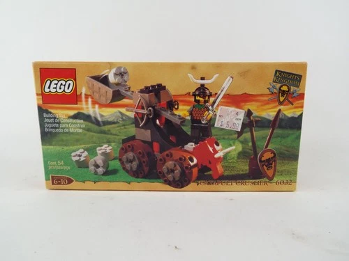 LEGO Castle Knights' Kingdom 6032 Catapult Crusher Open Box Sealed Bag