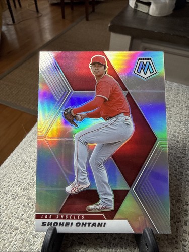 2021 Panini Mosaic Shohei Ohtani Silver Prizm #179 Angels MVP Star