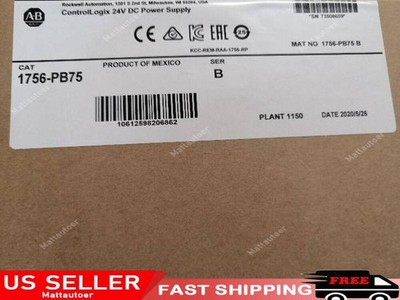 NEW Sealed AB 1756-PB75 SER B ControlLogix 24V DC Power Supply