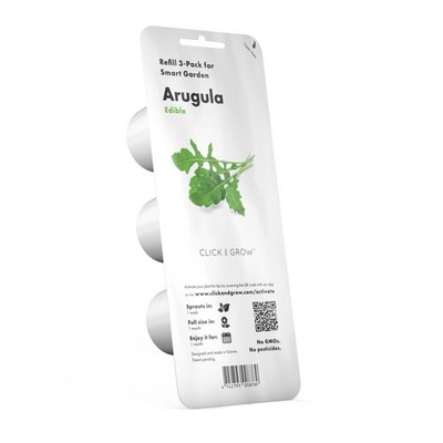 Click and Grow Smart Garden Arugula Plant Pods, 3-Pack 3-pack