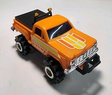 Vintage Schaper Stomper 4x4s Orange Chevy K10 Stepside Pickup Truck RUNS VHTF