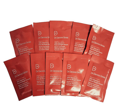 Dr. Dennis Gross Vitamin C Lactic 15% Vitamin C Firm & Bright Serum-10 pack