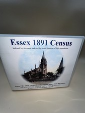 CD-ROM Essex 1891 Census Indexed By Area & By Street 7 CD Family Tree Ancestry