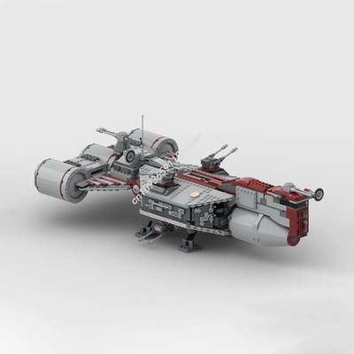 REP Star Wars Clone Wars Republic Frigate MOC 1736 PCS