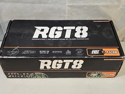 HPI Racing RGT8 Competition Nitro GT Class Racing Car Kit RC 1/8 Scale 4WD NEW - image 1 of 4