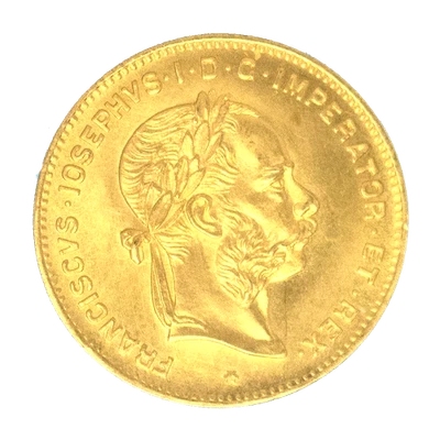 Autriche-Hongrie François-Joseph 4 francs-10 fiorint 1892 Vienne, TTB/SUP - Photo 1/3