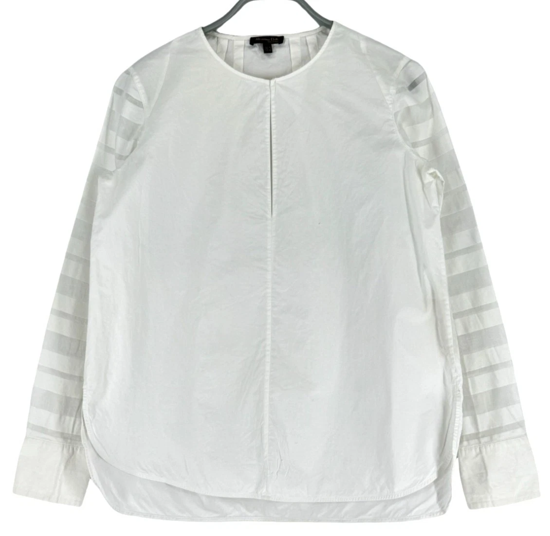 Haut Blanc Femme Massimo Dutti Taille S - Occasion En Très Bon état, Sans Manches