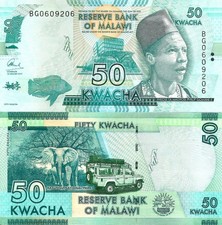 Malawi 50 kwacha 2017 P-64d UNC