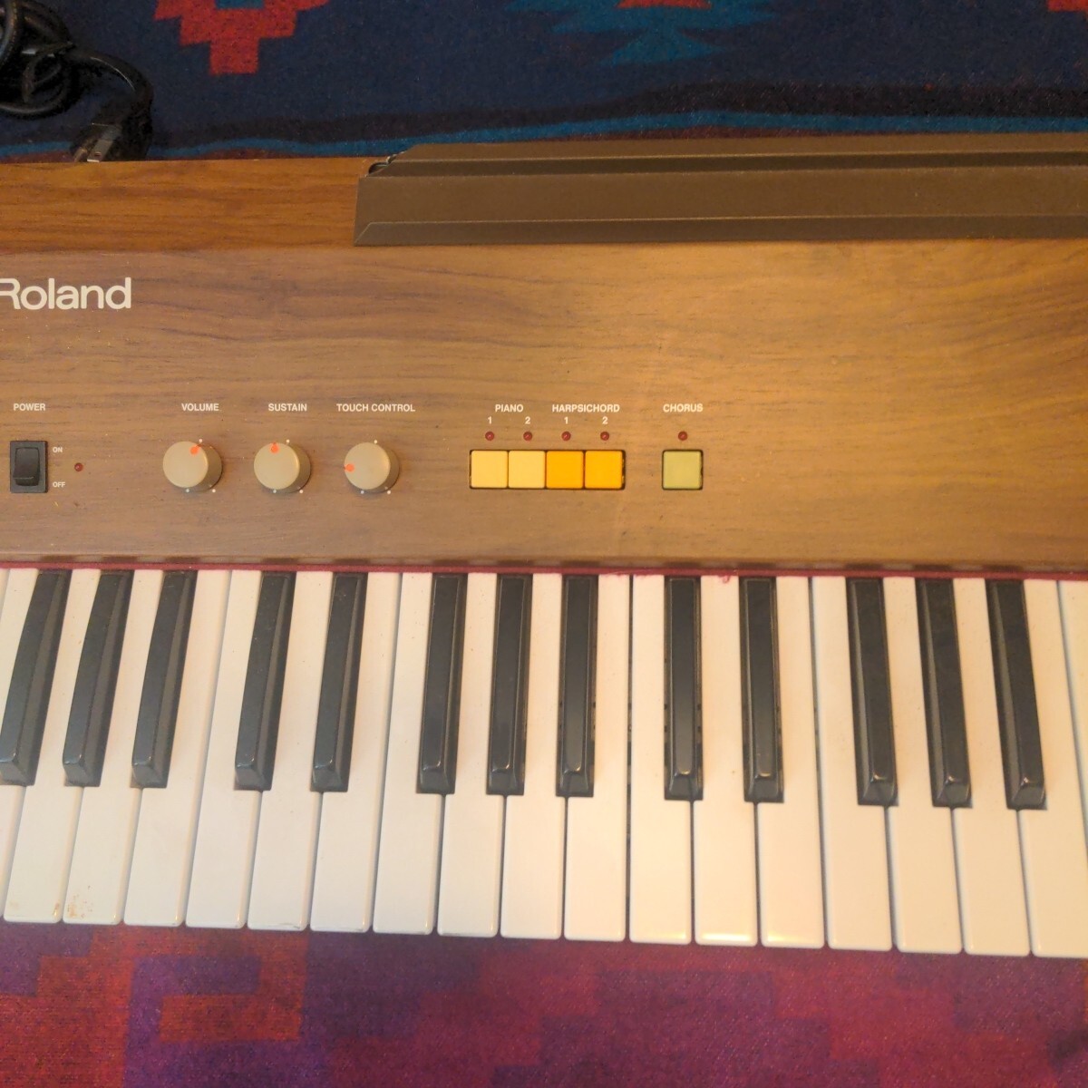 u35472 Roland HP-70 PianoPlus70 動作不良あり シンセサイザー